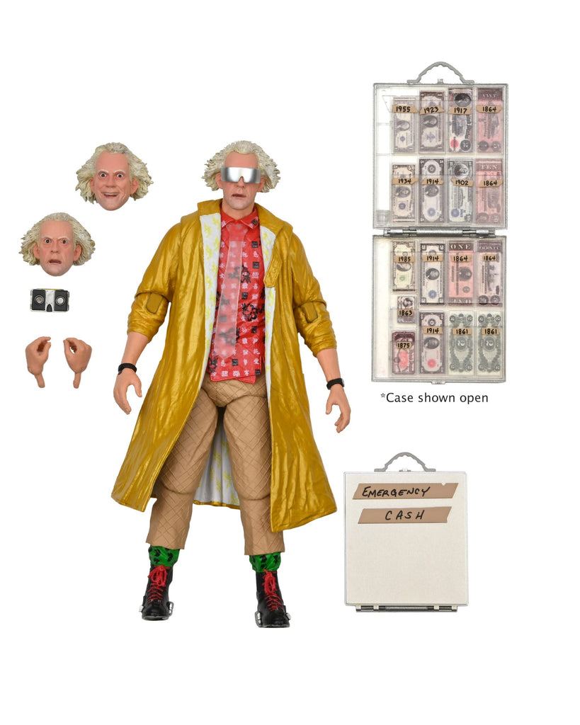 Back To The Future 2: Doc Brown Ultimate 7" Scale Action Figure Neca