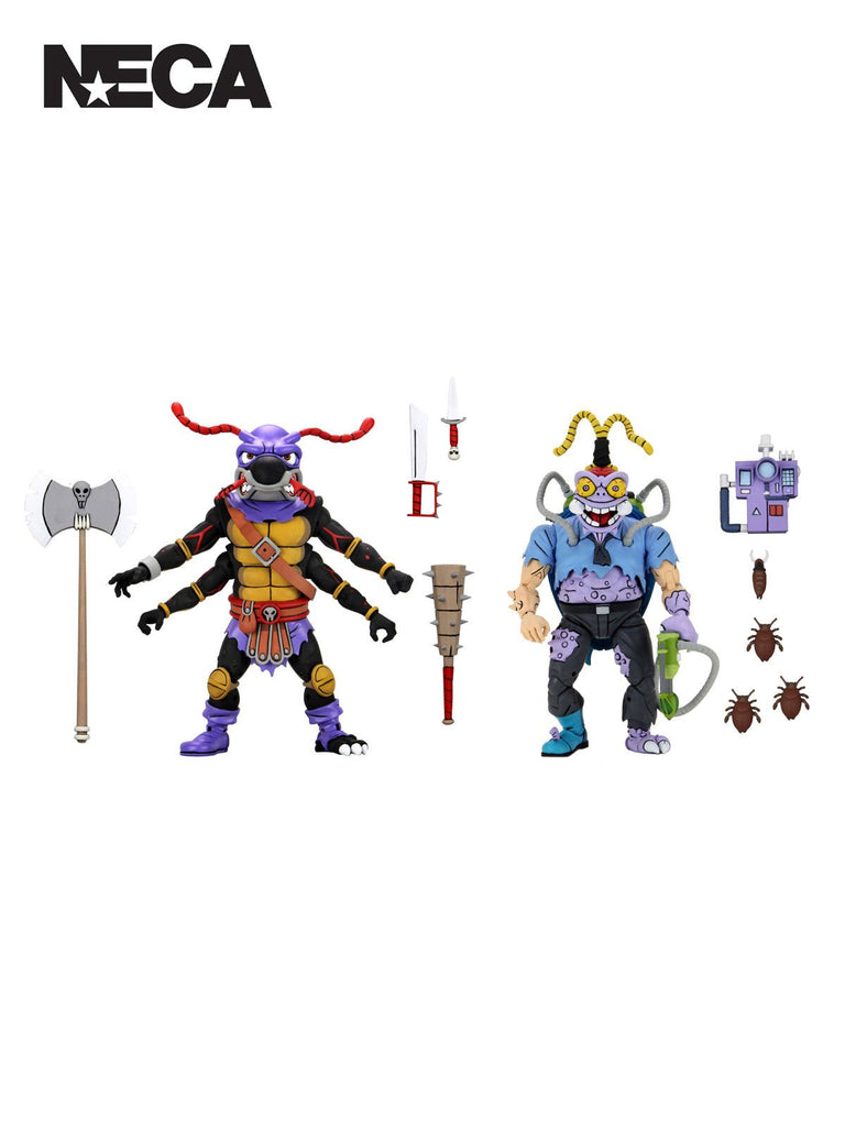 Tmnt Antrax & Scumbug 2 Pack 7" Scale Action Figures Neca