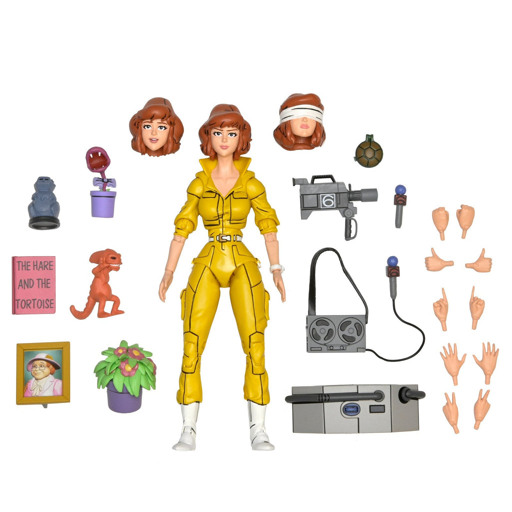 Tmnt Cartoon Ultimate April O'Neil - 7" Scale Action Figure Neca