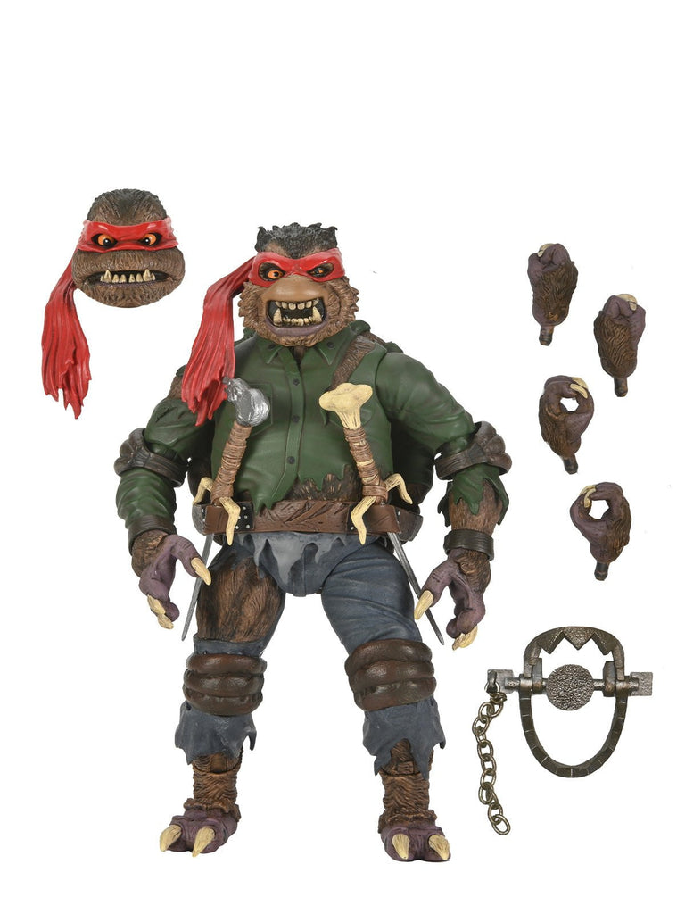 Tmnt Ultimate Raphael As The Wolfman - Universal Monsters X Tmnt - 7" Scale Action Figure Neca