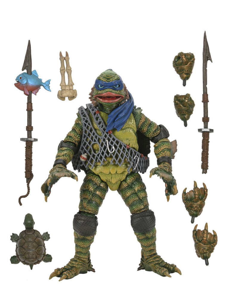 Tmnt Leonardo As The Creature: Universal Monsters 7" Scale Action Figure Neca