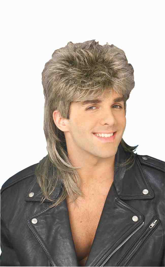 Blonde Mullet Wig  - Adult Rubies