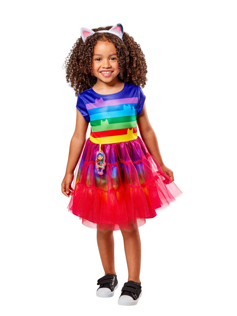 Gabby'S Rainbow Deluxe Costume, Child