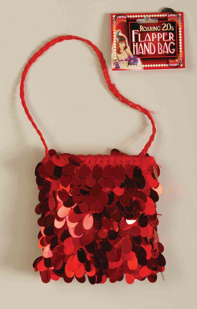 Sequin Flapper Bag Red Rubies