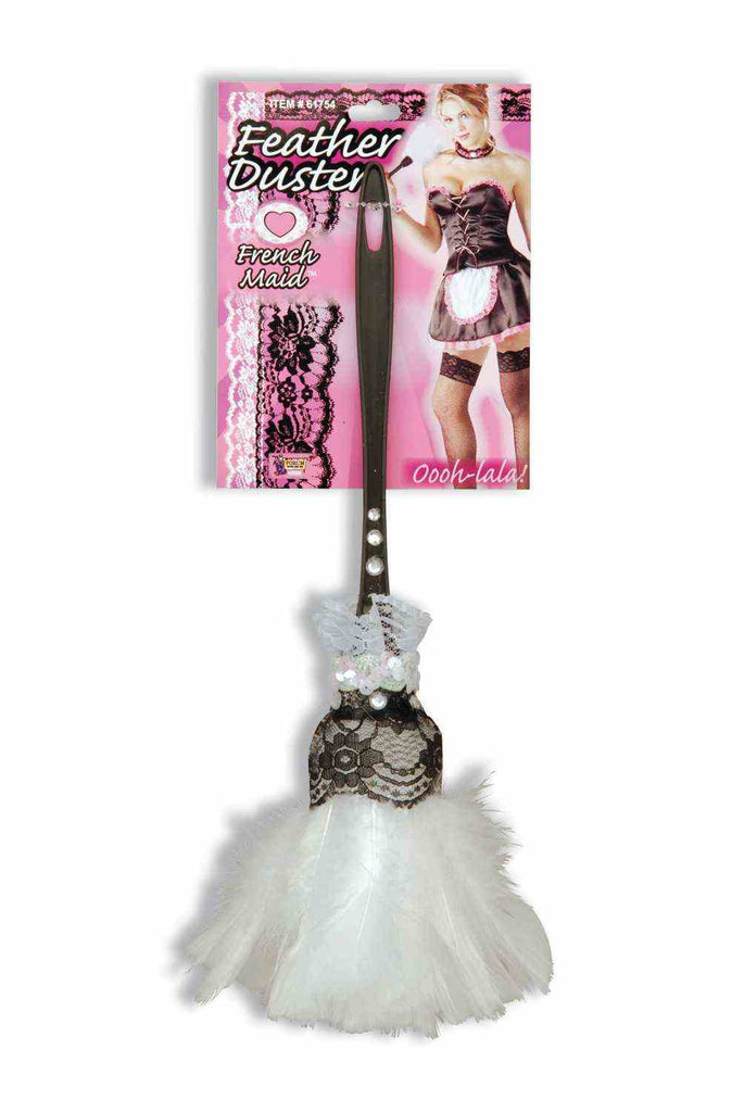 French Maid Feather Duster Rubies