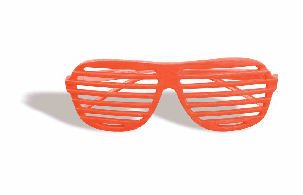 Slot Glasses -Neon - Orange Rubies