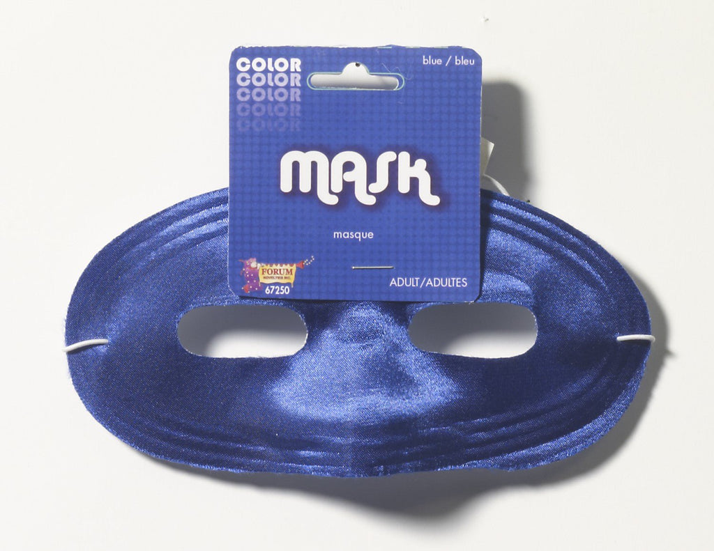 Silk Mask - Blue  - Adult Rubies