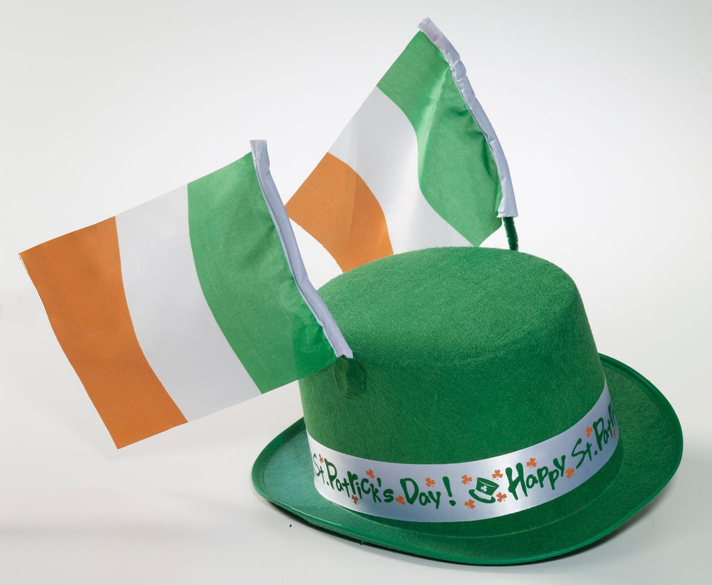 St. Patricks Day Irish Flag Top Hat - Adult Rubies