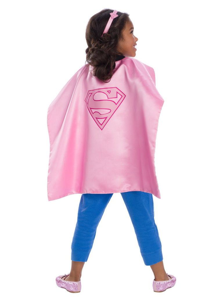 Supergirl Cape And Headband Set Rubies