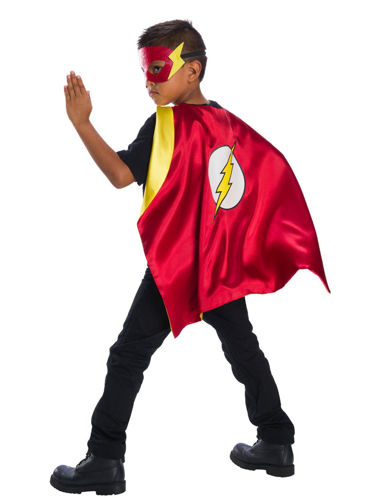 The Flash Cape And Mask Set Rubies