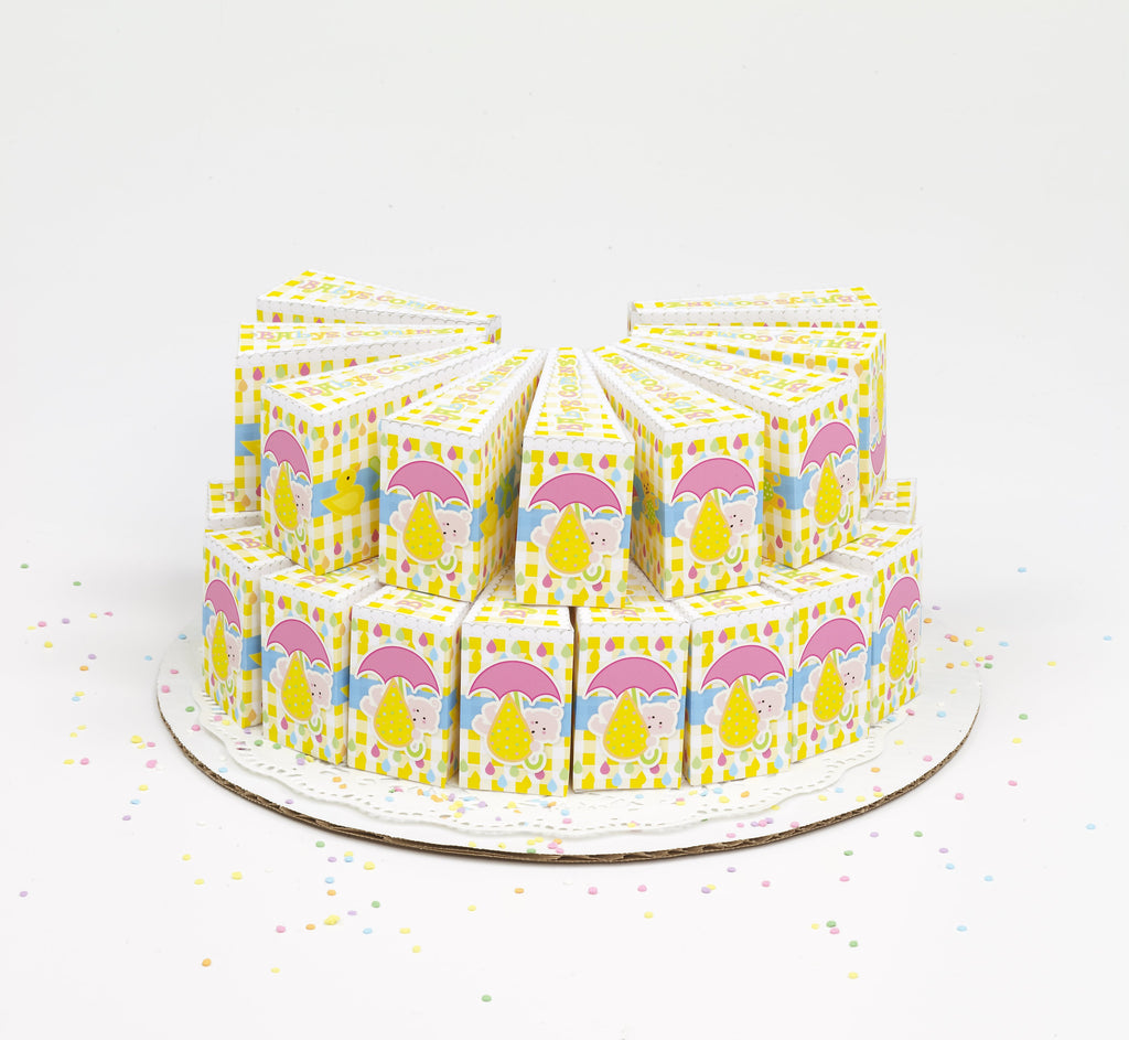 Baby Shower Party Favour Boxes Pack Of 20 Rubies