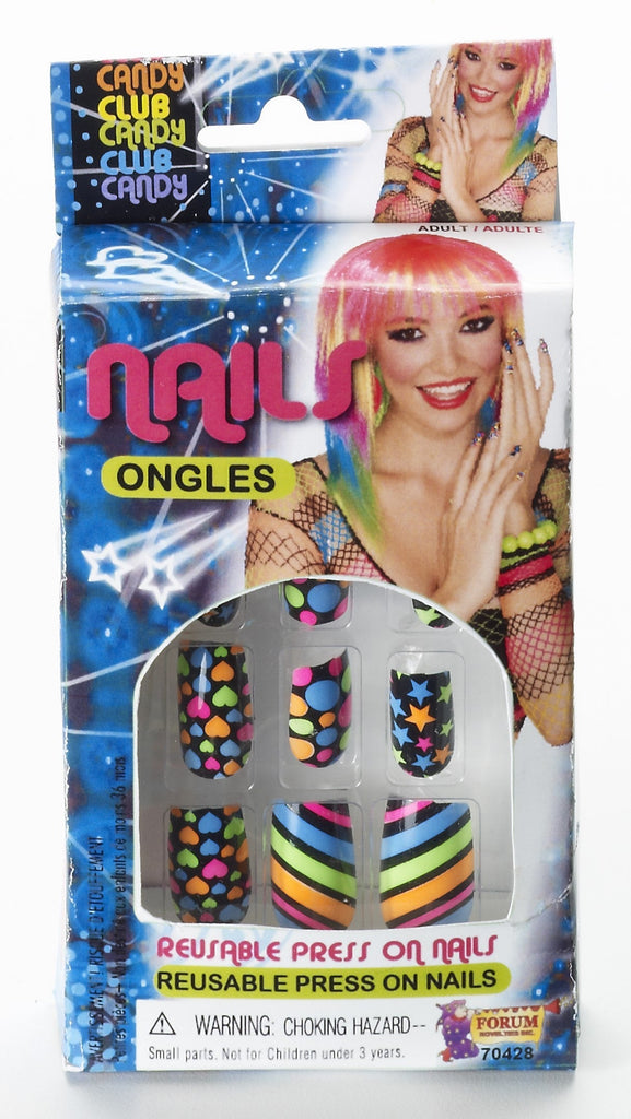 Club Candy Nails Rubies