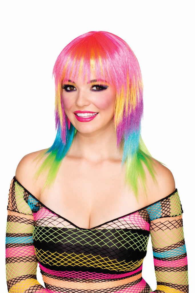 Club Candy Candi Striped Wig - Adult Rubies