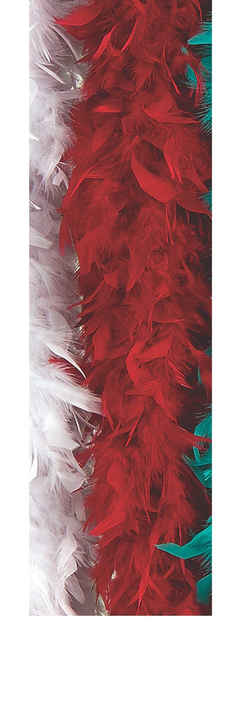 Feather Boa - Red Rubies