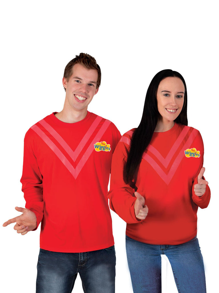 The Wiggles Red Costume Top, Adult