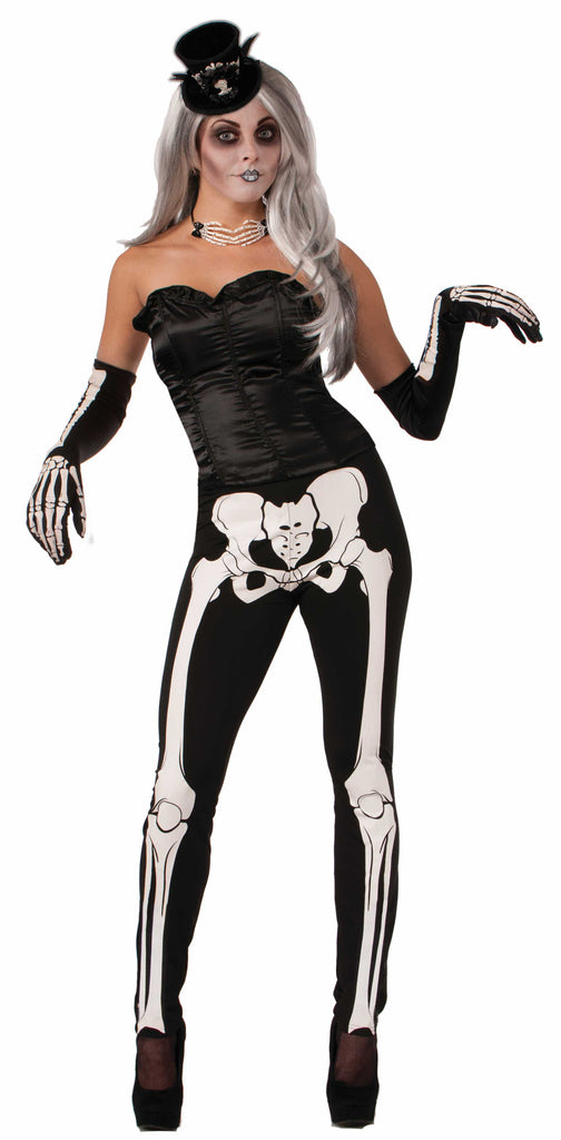 Skeleton Leggings - Adult Rubies