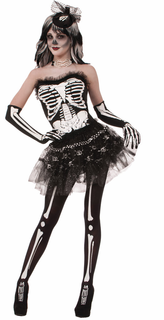 Skeleton Bone Tutu - Adult Rubies