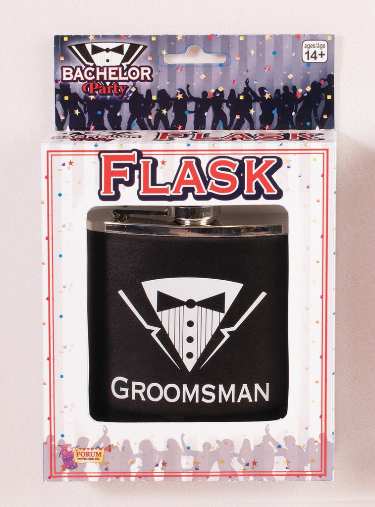Bachelor Party Flask - Groomsman Rubies