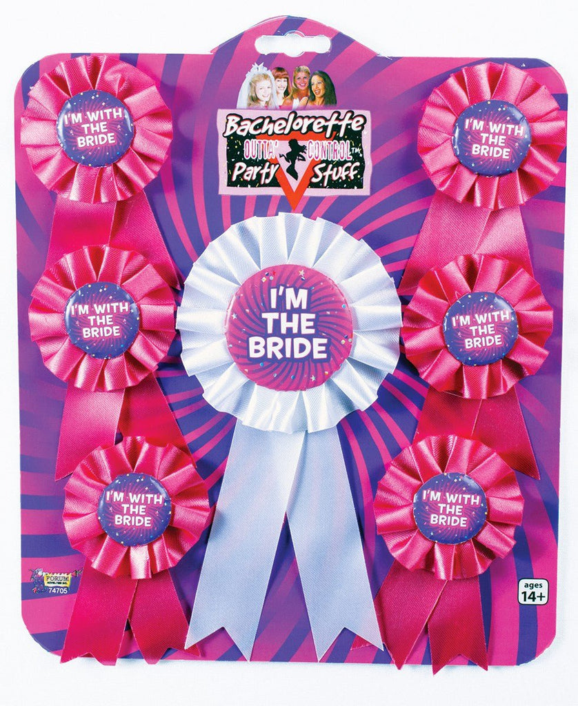 Bachelorette Award Ribbons Rubies