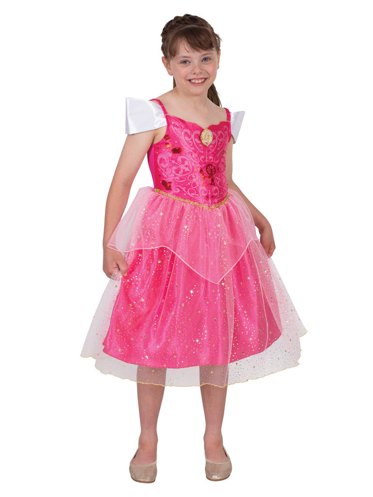 Aurora Sleeping Beauty Deluxe Sparkle Costume, Child