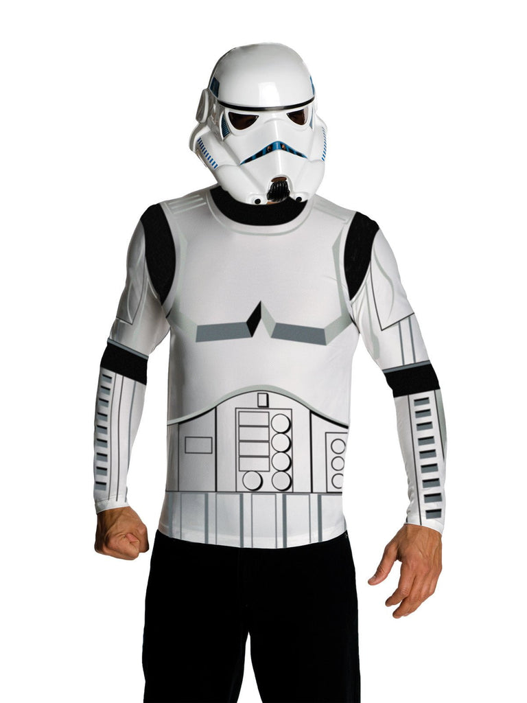 Stormtrooper Dress Ups: Classic Long Sleeve Top & Mask Rubies