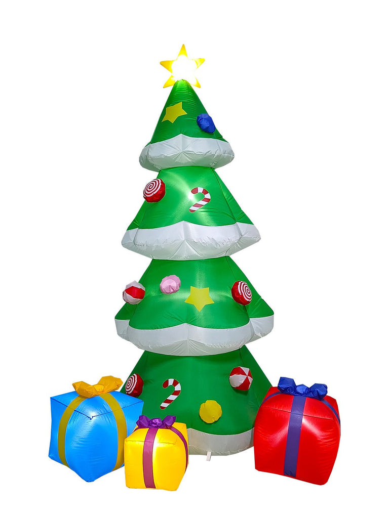 Christmas Tree Inflatable - 8Ft Tall Rubies
