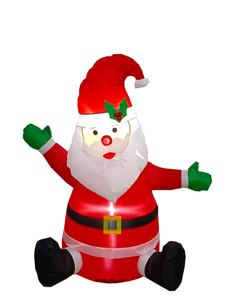 Santa Claus Inflatable - 4Ft Tall Rubies