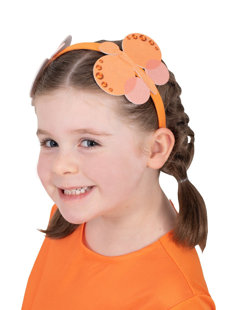 Emma Memma Butterfly Headband - Child Rubies