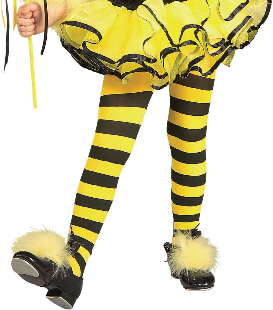 Bumble Bee Tights  - Child Rubies