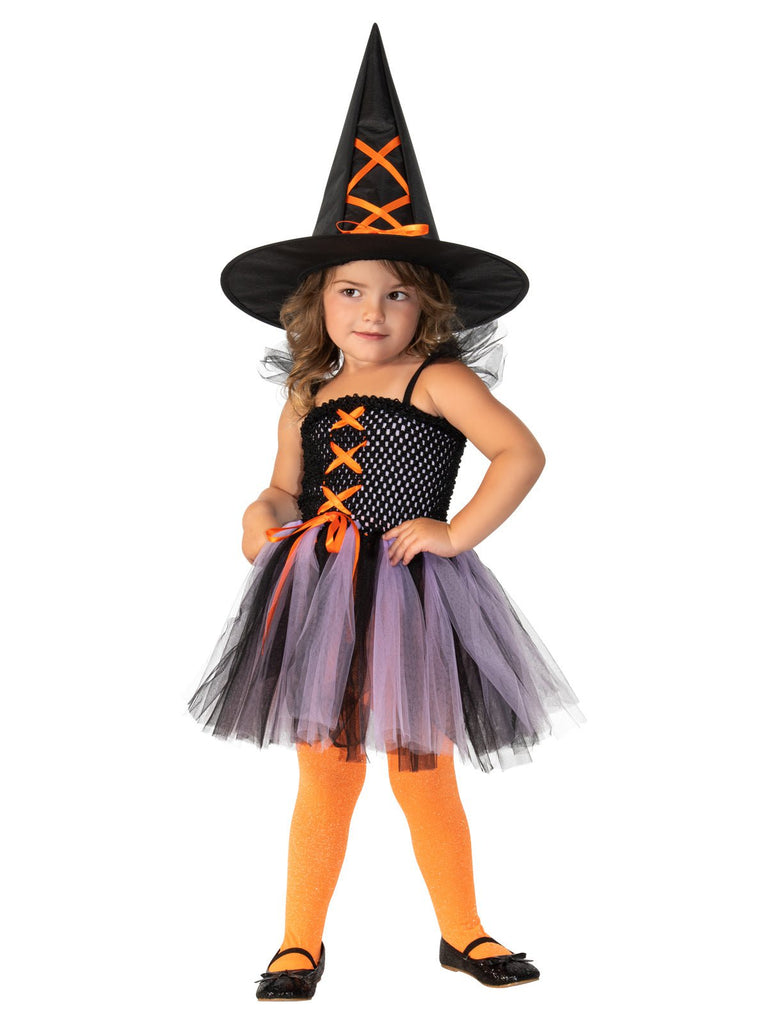Witch Purple & Orange Costume, Child