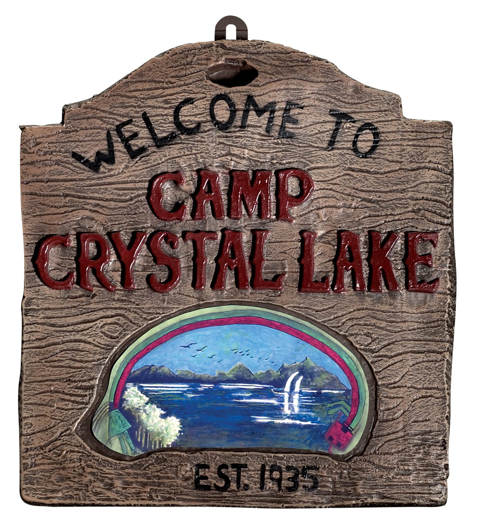 Friday 13Th  - Camp Crystal Sign Rubies