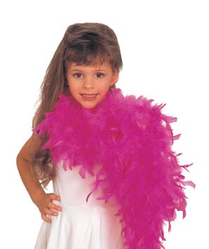 Feather Boa Hot Pink - Child Rubies