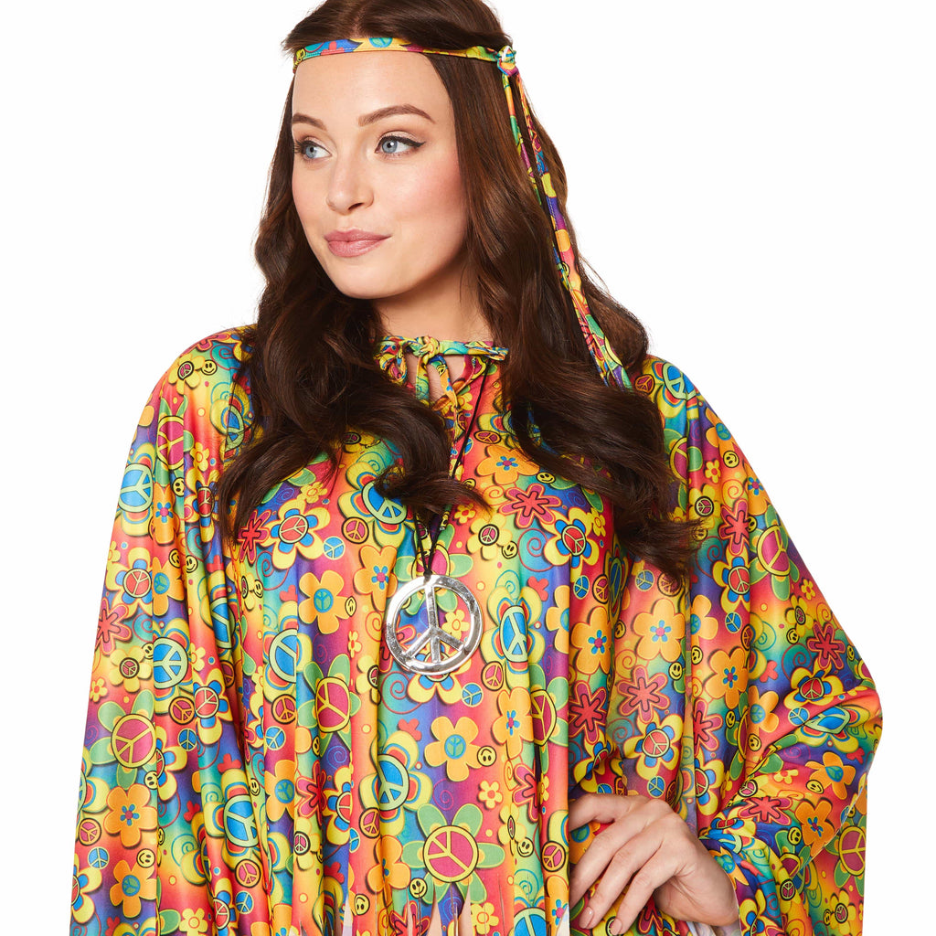 Flower Power Poncho Karnival