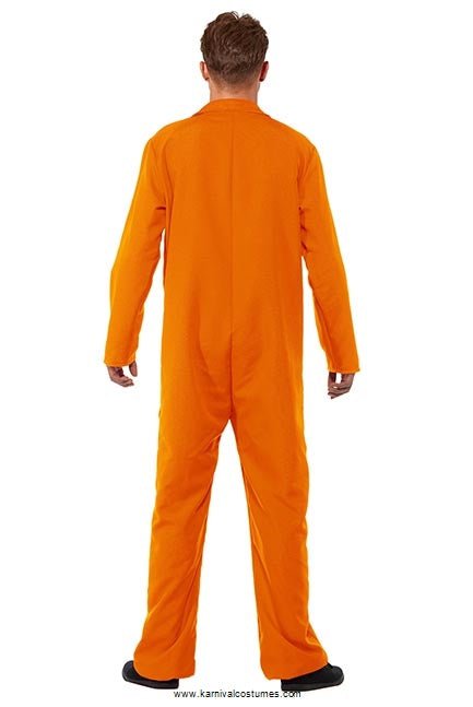 Orange Prisoner Jumpsuit Karnival
