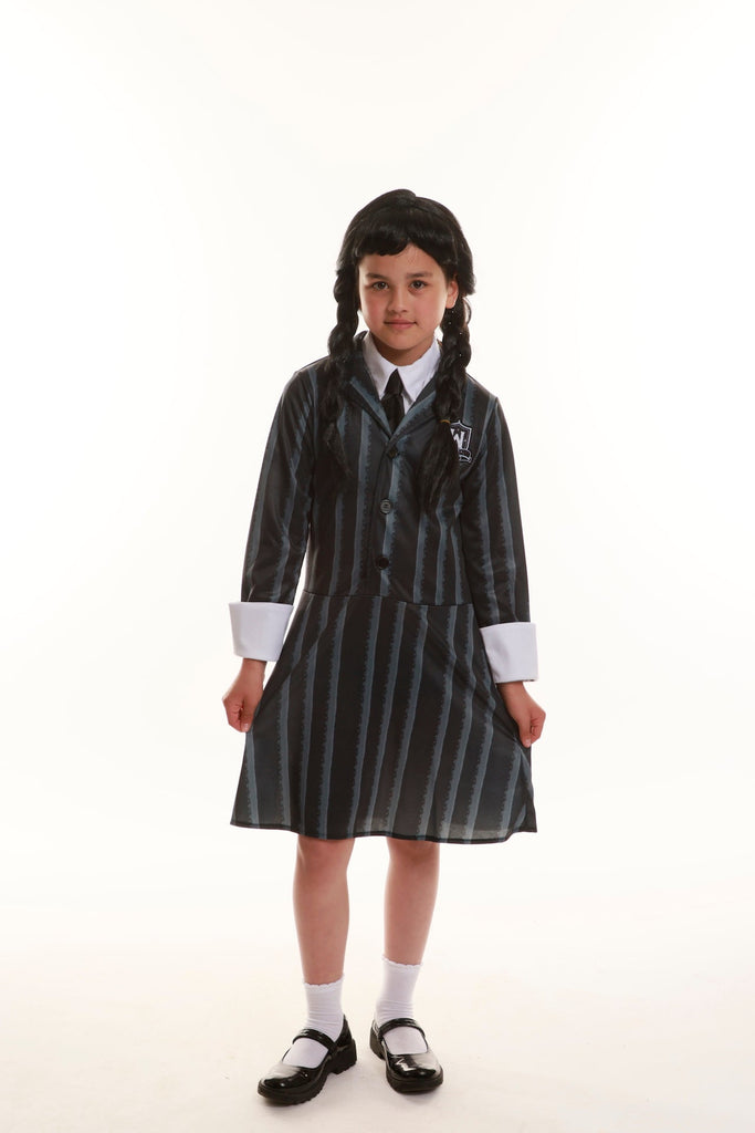 Girls Wednesday Costume Karnival