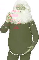 Santa Belly Stuffed - Adult Rubies