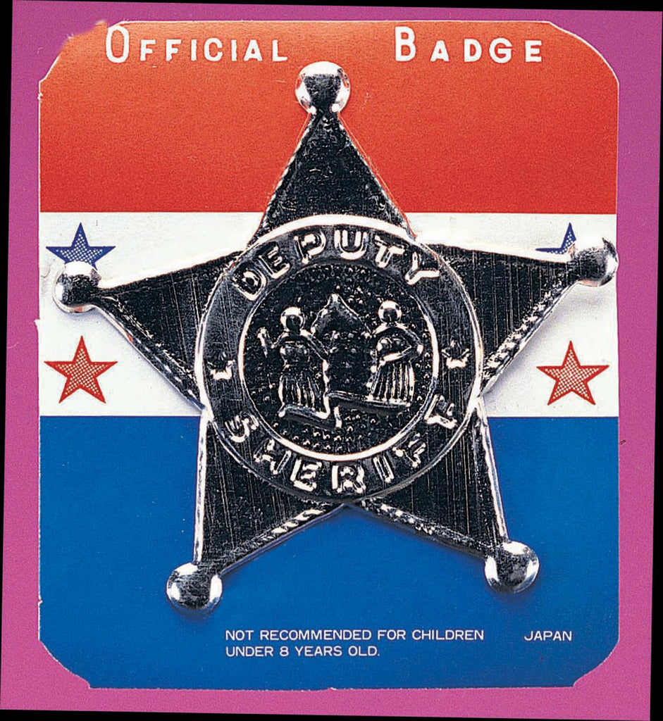 Deputy Sheriff Badge Rubies