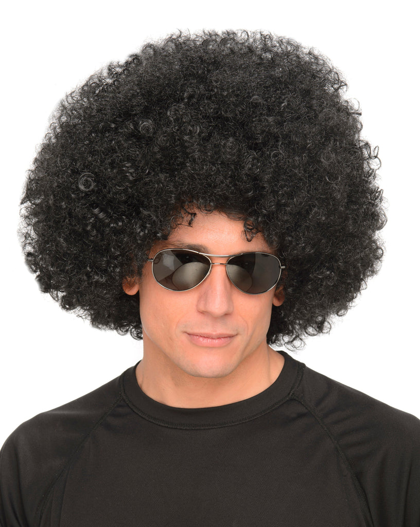 Jumbo Black Afro Wig Karnival