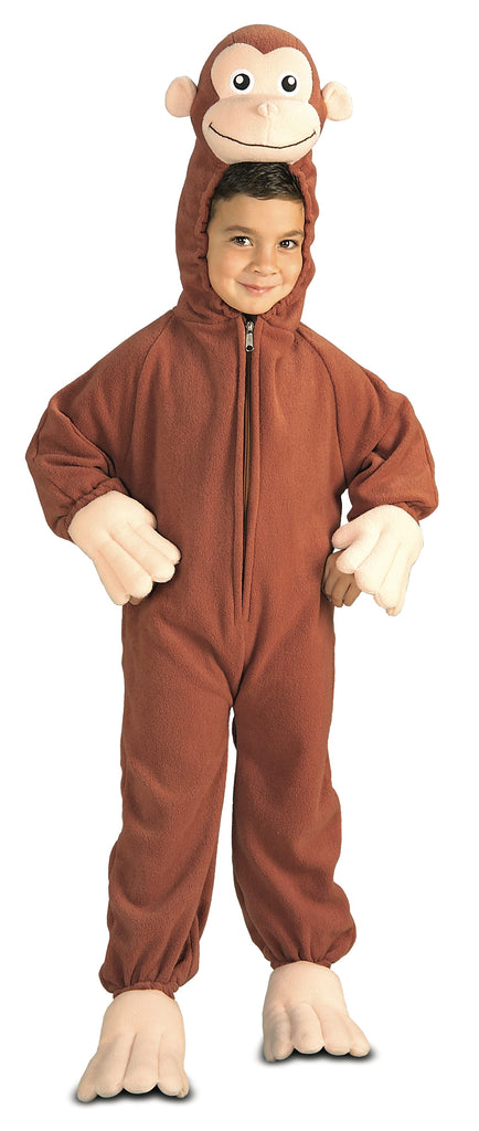Curious George Costume - Size S Rubies