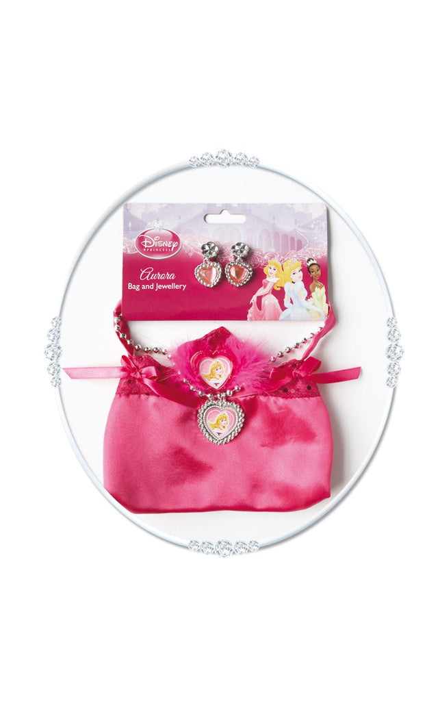 Aurora Sleeping Beauty Bag And Jewellery Set Rubies