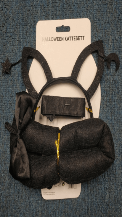 Instant Adult Black Cat Set Karnival