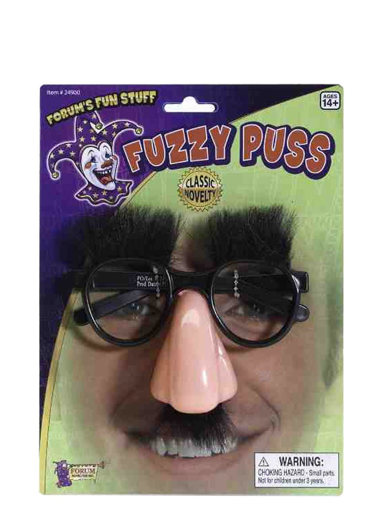 Fuzzy Puss Groucho Marx Facial Set - Adult Rubies