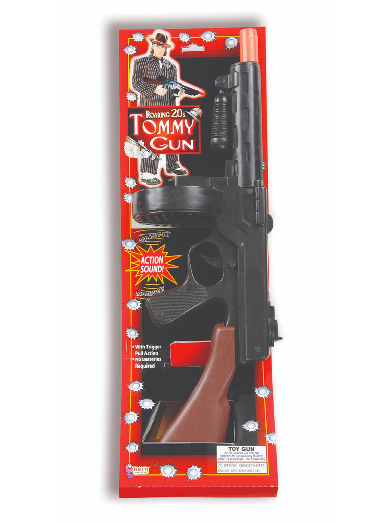 Gangster Machine Gun Prop - Black Rubies