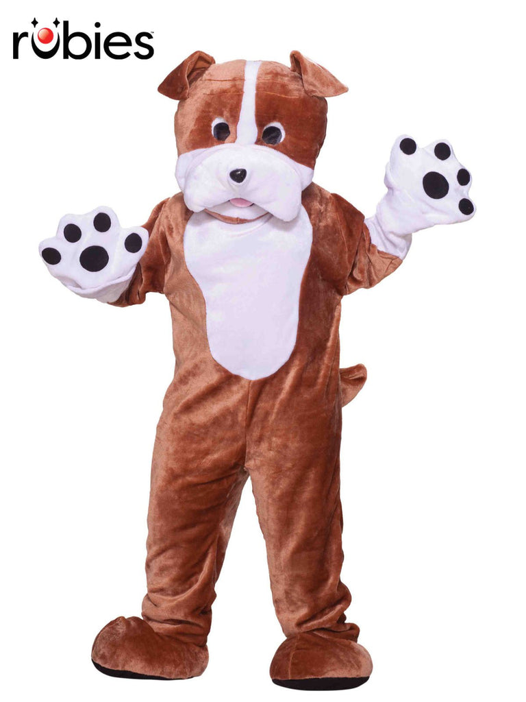 Bull Dog Mascot Costume - Size Std Rubies