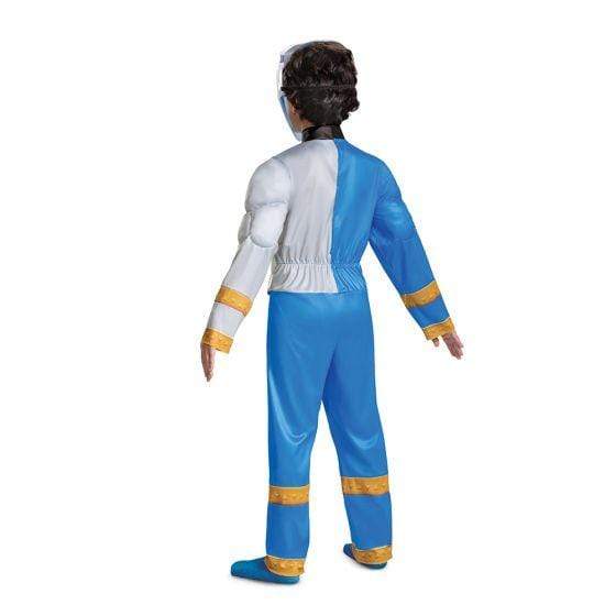 Blue Ranger Dino Fury Classic Muscle Costume - Party Australia