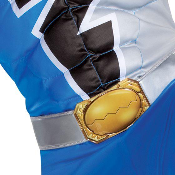 Blue Ranger Dino Fury Classic Muscle Costume - Party Australia
