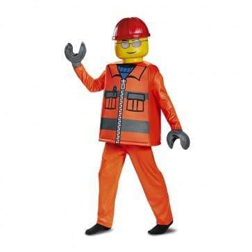 LEGO Construction Worker Child Deluxe Costume - Party Australia