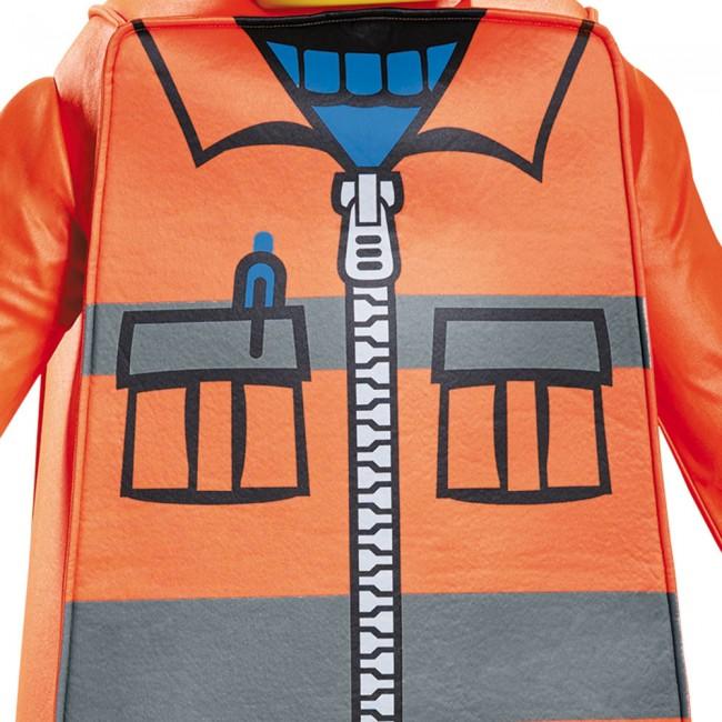 LEGO Construction Worker Child Deluxe Costume - Party Australia