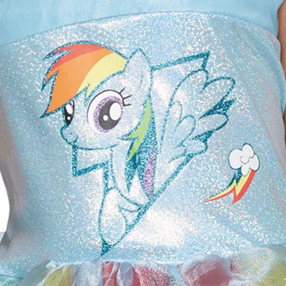 Rainbow Dash Tutu Deluxe Costume Child - Party Australia