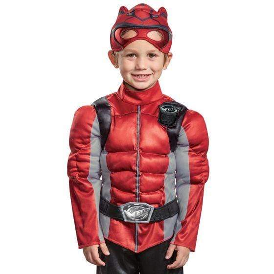 Red Ranger Beast Morpher Toddler Muscle Costume - Party Australia